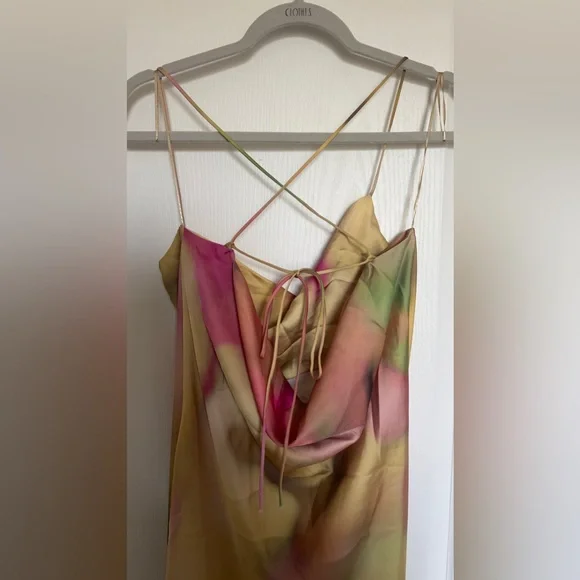 ZARA Tie Dye Midi Slip Dress (2022). NEW with tag. - Picture 9 of 10